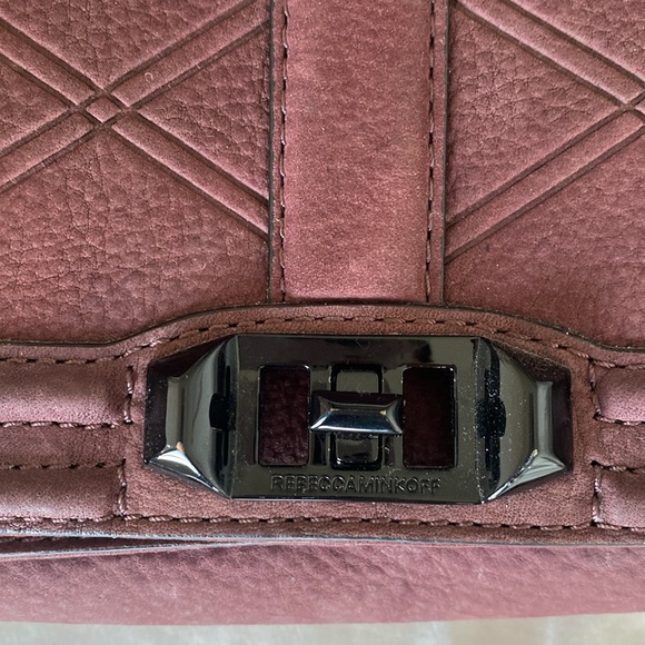 Rebecca Minkoff Suede Love Handbag - Picture 6 of 9